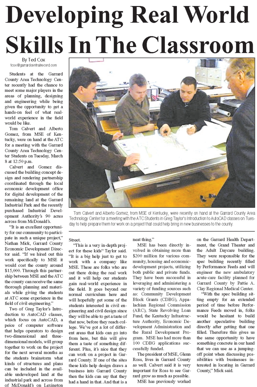 Garrard County Cntral Record Article Garrard County Cntral Record Article